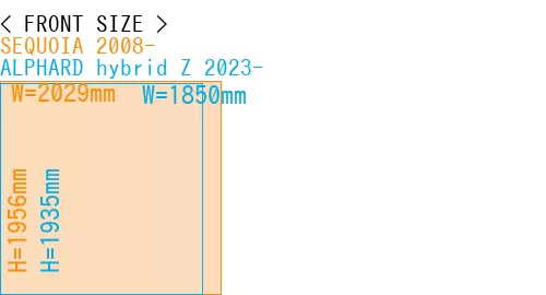 #SEQUOIA 2008- + ALPHARD hybrid Z 2023-
